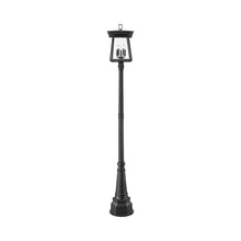 Load image into Gallery viewer, Rainer Outdoor Ornate Post Light in Detail.