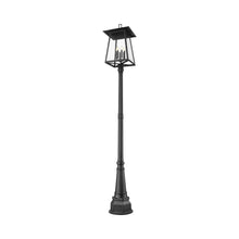 Load image into Gallery viewer, Rainer Outdoor Ornate Post Light in Detail.