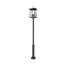 Load image into Gallery viewer, Rainer Outdoor Round Post Light (124.5-Inch).