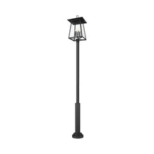Load image into Gallery viewer, Rainer Outdoor Round Post Light in Detail.