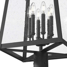 Load image into Gallery viewer, Rainer Outdoor Round Post Light in Detail.
