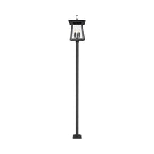 Load image into Gallery viewer, Rainer Outdoor Square Post Light in Detail.