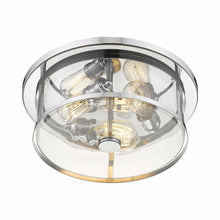 Load image into Gallery viewer, Savannah Flush Mount Ceiling Light in Detail.