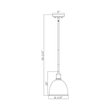 Load image into Gallery viewer, Sawyer Pendant Light - line drawing.