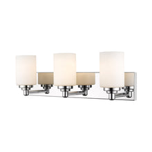 Load image into Gallery viewer, Soledad Bath Vanity Light in Chrome (3-Light).
