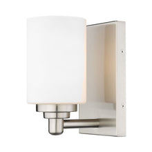 Load image into Gallery viewer, Soledad Bath Wall Light in Brushed Nickel.