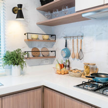 Load image into Gallery viewer, Soriano Wall Light in kitchen.