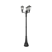Load image into Gallery viewer, Talbot Outdoor Post Light (3-Light).