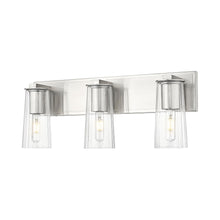 Load image into Gallery viewer, Titus Bath Vanity Light in Brushed Nickel (3-Light).