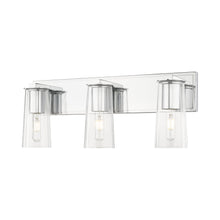 Load image into Gallery viewer, Titus Bath Vanity Light in Chrome (3-Light).