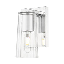 Load image into Gallery viewer, Titus Bath Wall Light in Chrome (1-Light).