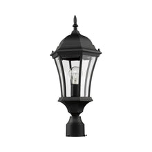 Load image into Gallery viewer, Wakefield Outdoor Clear Glass Post Light in Detail.