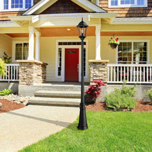Load image into Gallery viewer, Wakefield Outdoor Post Light in Outside Area.
