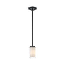 Load image into Gallery viewer, Willow Pendant Light in Matte Black.