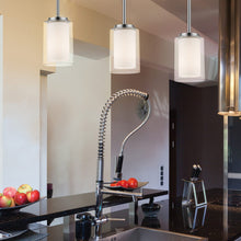 Load image into Gallery viewer, Willow Pendant Light in kitchen.