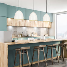 Load image into Gallery viewer, Z-Studio Dome Pendant Light in kitchen.