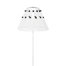 Load image into Gallery viewer, Swap Pro Lamp Shade in Clear with 25 Black Dots (Borosilicate Glass).