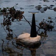Load image into Gallery viewer, Dama LED Table Lamp in Outside Area.