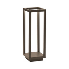 Load image into Gallery viewer, Home Outdoor LED Table Lamp in Rust.