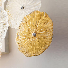 Load image into Gallery viewer, Mariposa Glass Panels in Amber (Round).