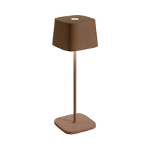 Load image into Gallery viewer, Ofelia LED Table Lamp in Rust.