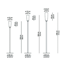 Load image into Gallery viewer, Perle Floor Lamp - line drawing.