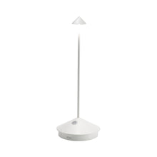 Load image into Gallery viewer, Pina Pro LED Table Lamp in White.