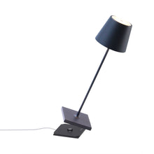 Load image into Gallery viewer, Poldina Pro LED Table Lamp in Steel Blue (Large).