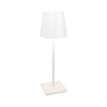 Load image into Gallery viewer, Poldina L LED Desk Lamp in White.