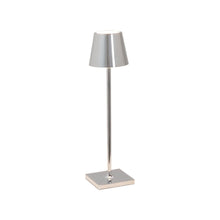 Load image into Gallery viewer, Poldina Pro LED Table Lamp in Chrome (Small).