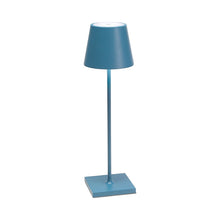 Load image into Gallery viewer, Poldina Pro LED Table Lamp in Blue (Large).