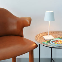 Load image into Gallery viewer, Poldina Pro Mini LED Table Lamp in living room.