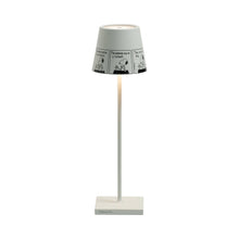 Load image into Gallery viewer, Poldina X Peanuts LED Table Lamp in Cartoon Strip.