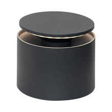 Load image into Gallery viewer, PushUp Pro LED Table Lamp in Dark Grey.