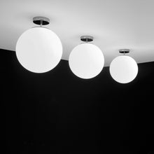 Load image into Gallery viewer, Sferis Semi Flush Mount Ceiling Light in Detail.