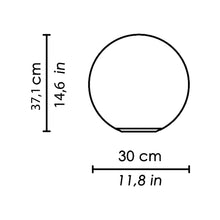 Load image into Gallery viewer, Sferis Table Lamp - line drawing.