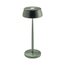Load image into Gallery viewer, Sister LED Portable Table Lamp in Anodized Green.