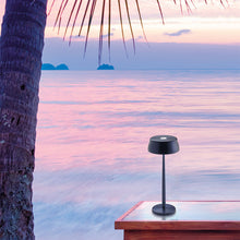 Load image into Gallery viewer, Sister LED Portable Table Lamp in beach.