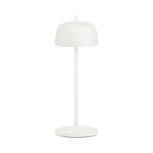 Load image into Gallery viewer, Theta Pro LED Table Lamp in Matte White.