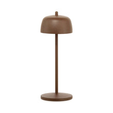 Load image into Gallery viewer, Theta Pro LED Table Lamp in Rust.