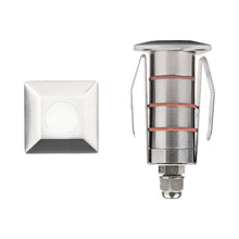 Load image into Gallery viewer, 1 Inch Square LED Inground Light in Detail.