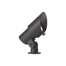 Load image into Gallery viewer, 12V Mini LED Accent Light in Black on Aluminum.
