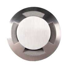 Load image into Gallery viewer, 2 Inch Quad Directional LED Inground Light in Bronzed Stainless Steel.
