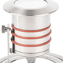 Load image into Gallery viewer, 2 Inch Round LED Underwater Light in Detail.