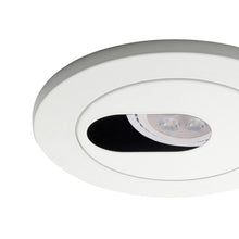 Load image into Gallery viewer, 4 Inch Low Voltage Die-Cast Adjustable Slotted LED Recessed Trim in Detail.