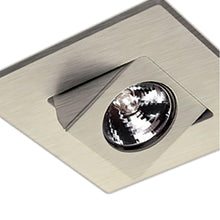 Load image into Gallery viewer, 4 Inch Low Voltage Die-Cast Adjustable Square Recessed Trim in Detail.