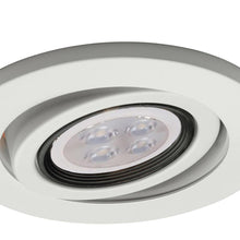 Load image into Gallery viewer, 4 Inch Low Voltage Die-Cast Gimbal Ring Recessed Trim in Detail.