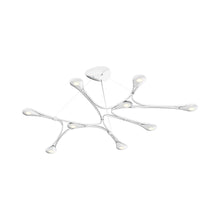 Load image into Gallery viewer, Abstraction™ LED Pendant Light in Satin White (9-Light).