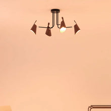 Load image into Gallery viewer, Balance Semi Flush Mount Ceiling Light in Detail.