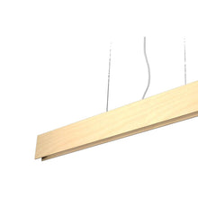 Load image into Gallery viewer, Clean LED Linear Pendant Light in Detail.